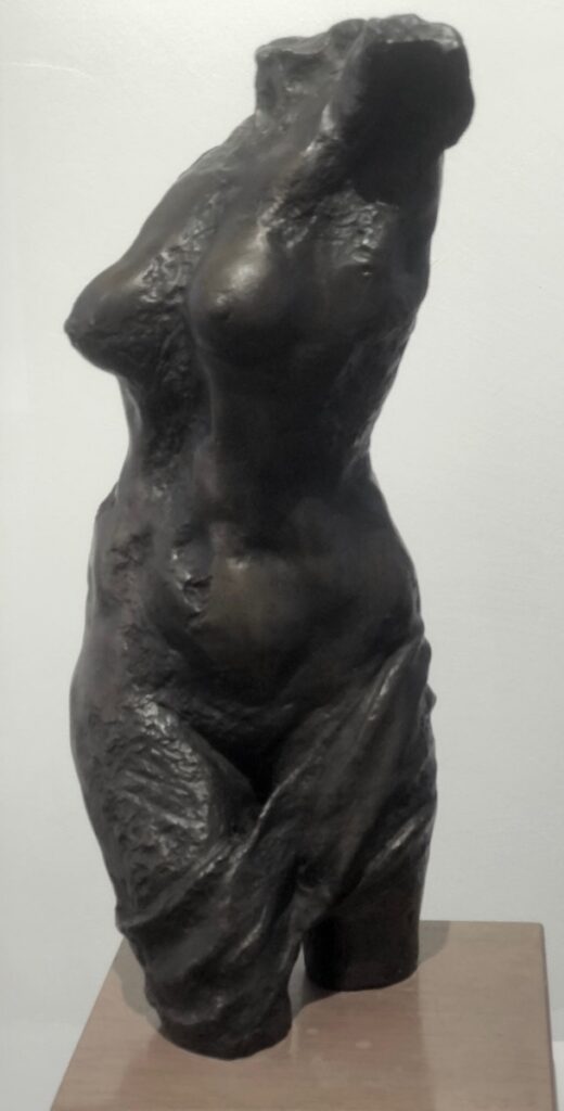 Marco Mantovani, Weiblicher Torso, Bronze